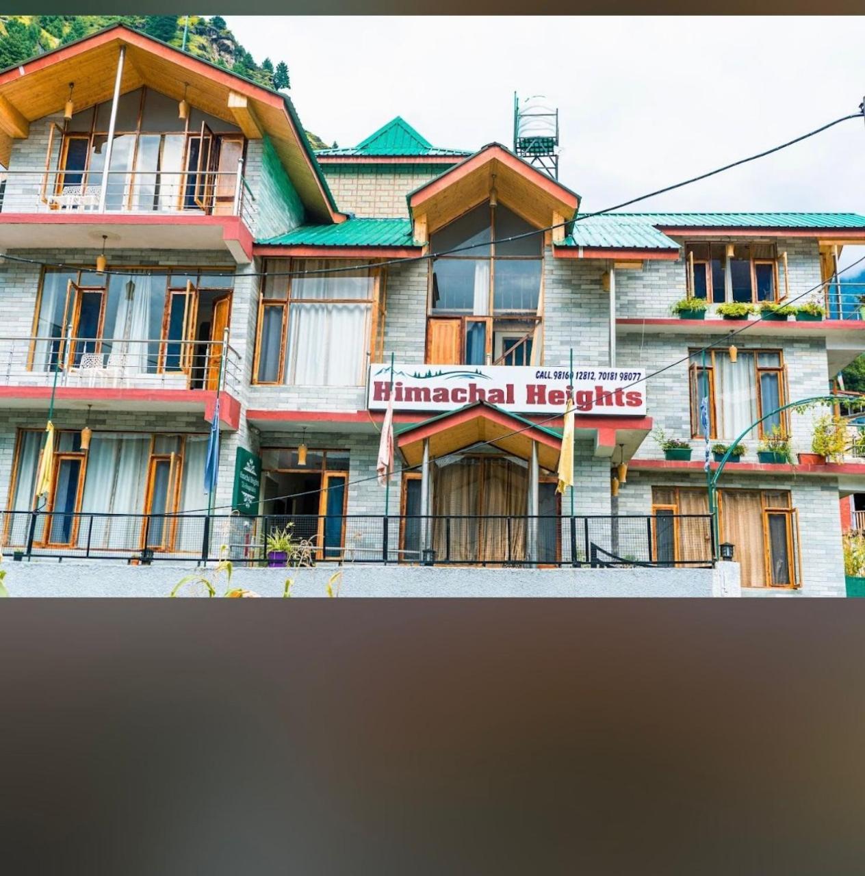 Hotel Himachal Heights Manāli Zewnętrze zdjęcie